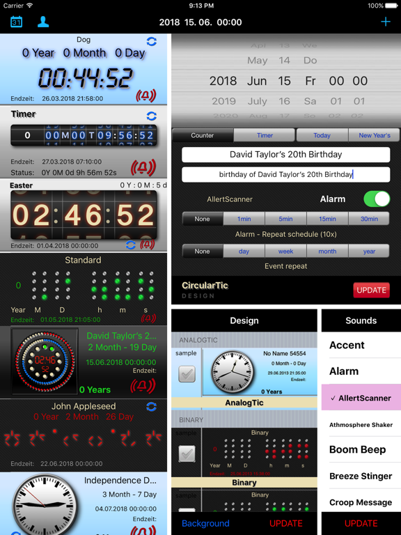 Screenshot #5 pour Countdown Timer