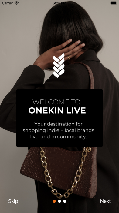 oneKIN - Livestream Shopping Screenshot