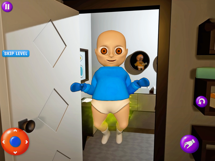 Giant Fat Baby Gangster Game