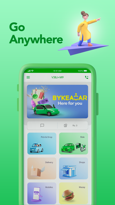 Bykea: Rides & Delivery App Screenshot
