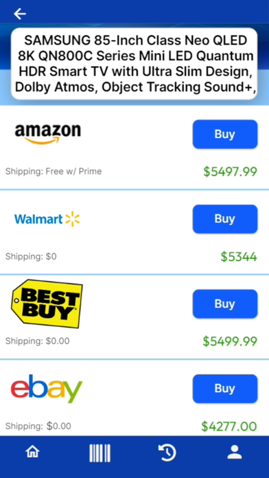OneScan: Shopping Made Easier Screenshot