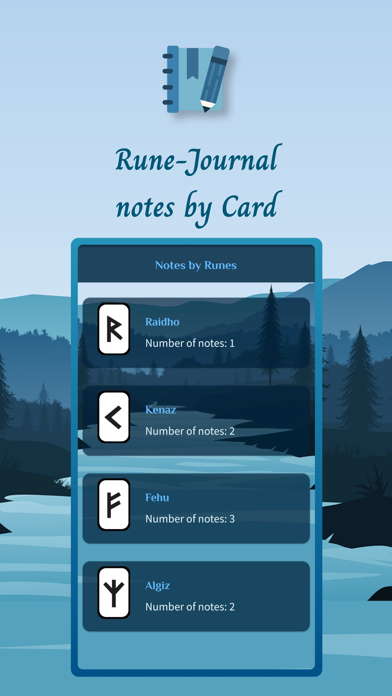 Runes Daily Reading Screenshot