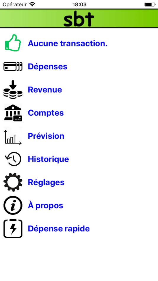 #1. SRFG Simple Budget Tracker (iOS) 由: SR Services Technologiques Inc.