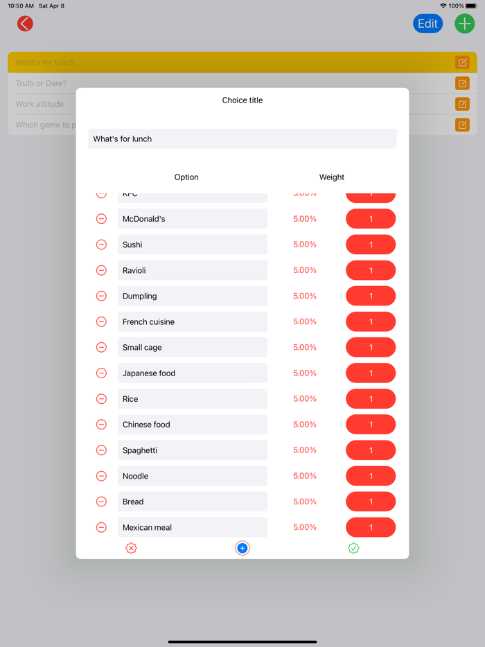 EasyChoice-Happy to choose
