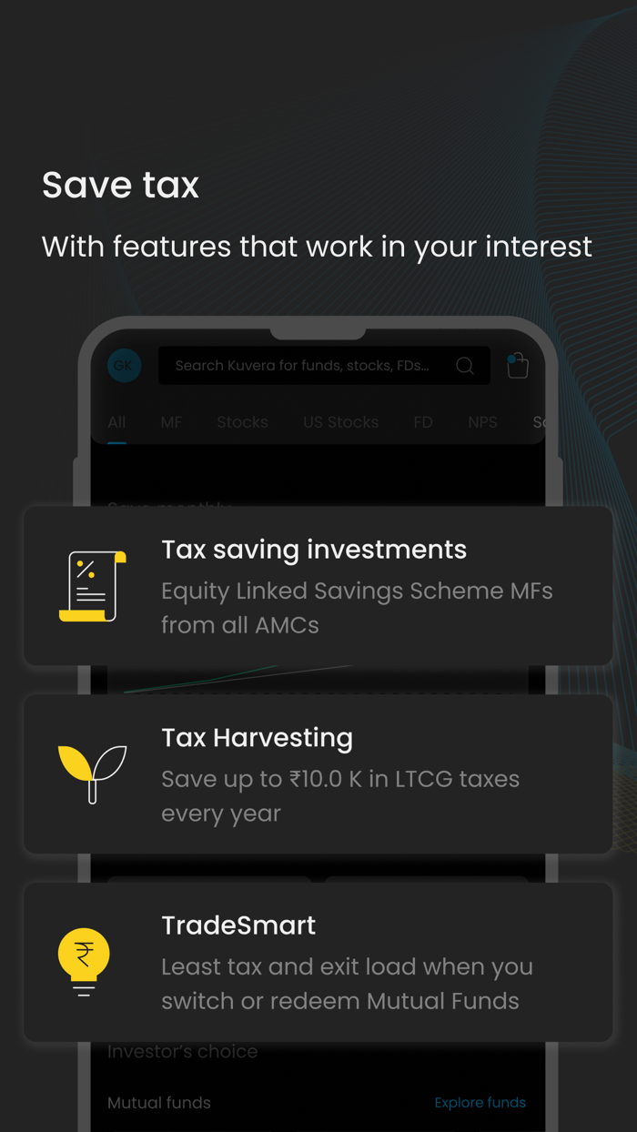 Kuvera - Stocks and Mutual Funds