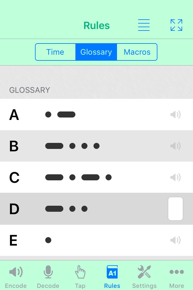 Morse-It screenshot 2