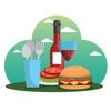 Foodie Stickers Fun icon