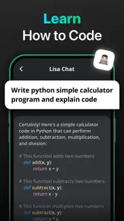 lisa chat: ai bot assistant iphone screenshot 4