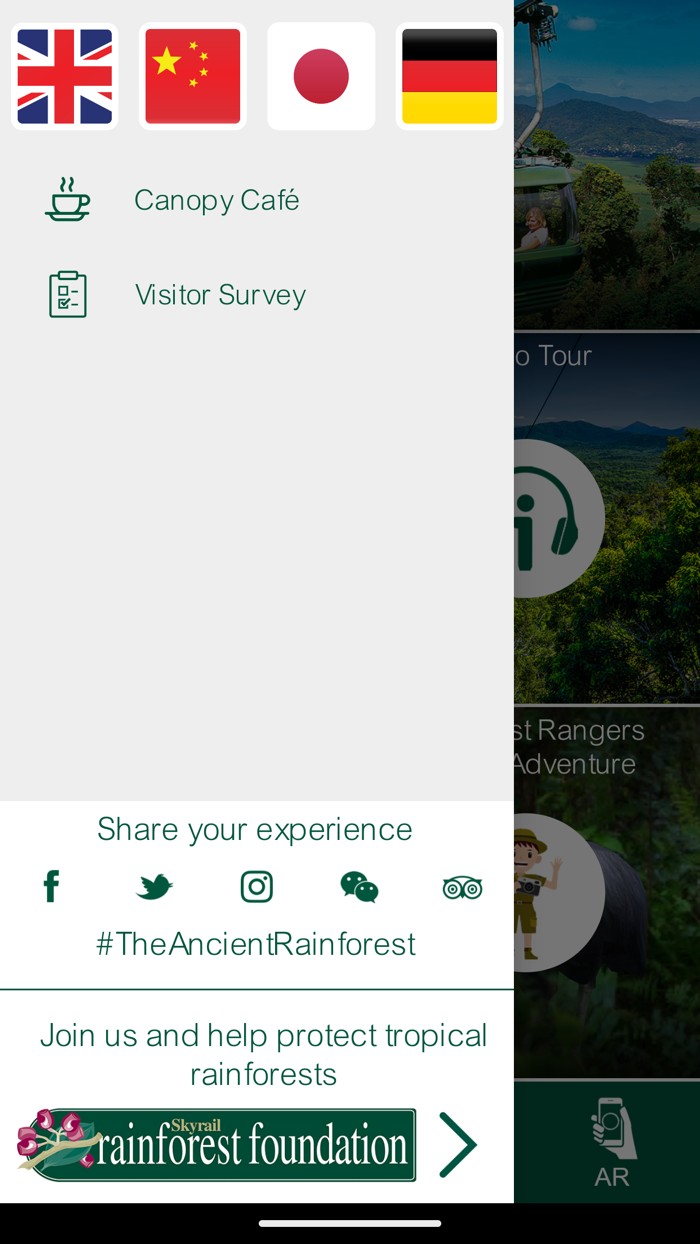 Skyrail App and Audio Guide