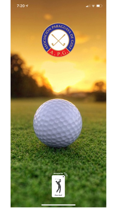 Paraguayan Golf Association Screenshot