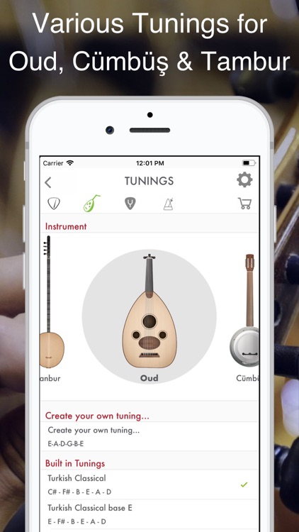 Oud Tuner: Cümbüş & Tanbur