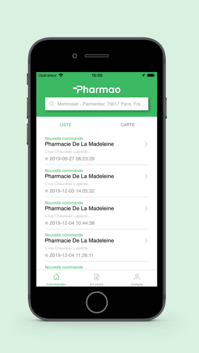 Screenshot #3 pour Livreur Pharmao