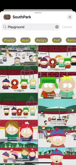 Game screenshot South Park Stickers & GIFs apk