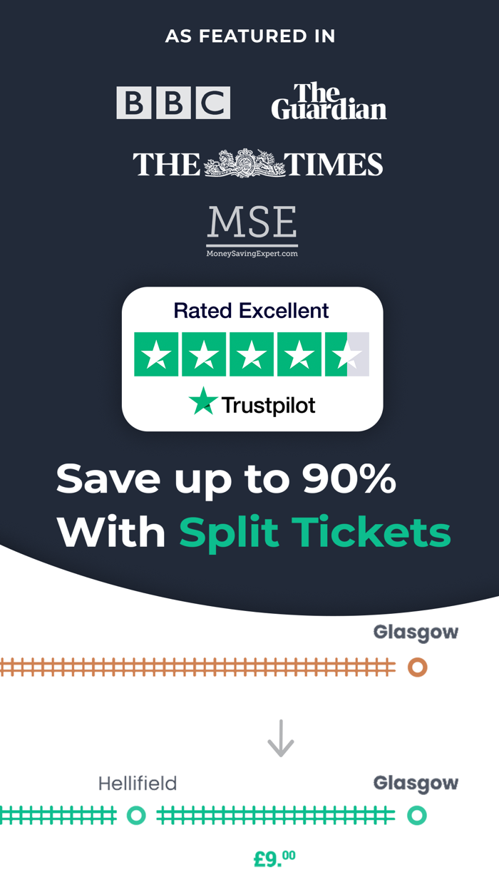 Split My Fare - Train Tickets