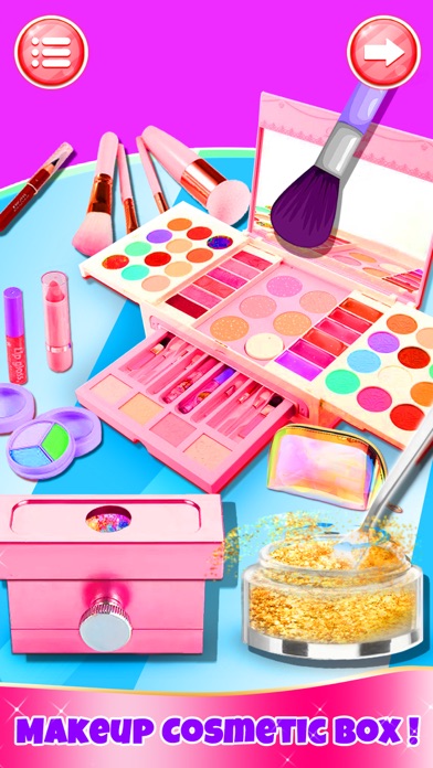 Makeup Kit Dress Up Girl Games Screenshot