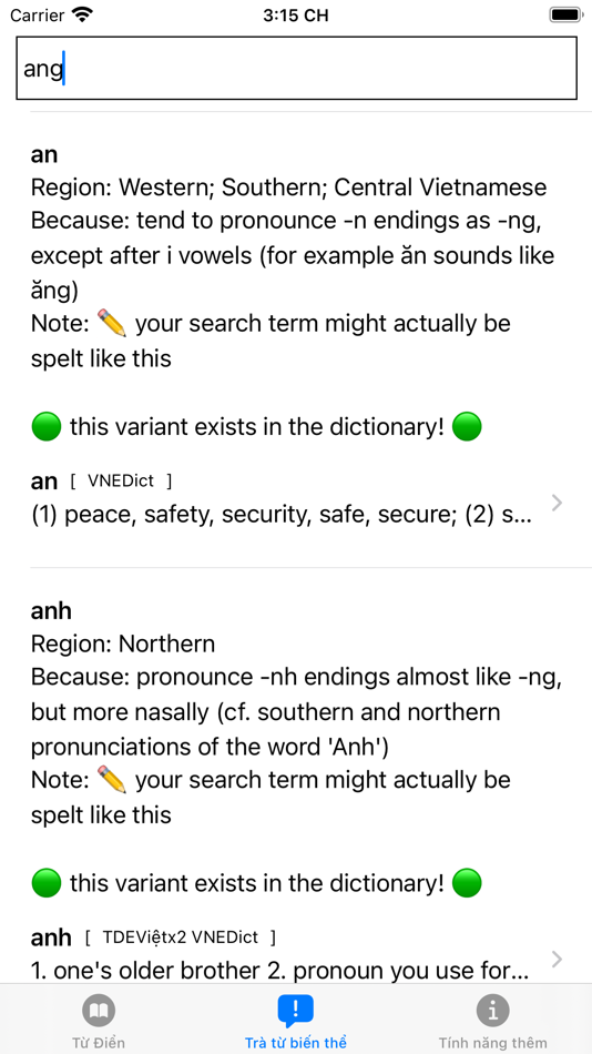#5. Caukie Vietnamese dictionary (iOS) 由: Michael Tran