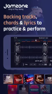 jamzone - sing & play along iphone screenshot 1