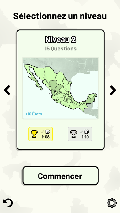 Screenshot #2 pour États du Mexique - Quiz