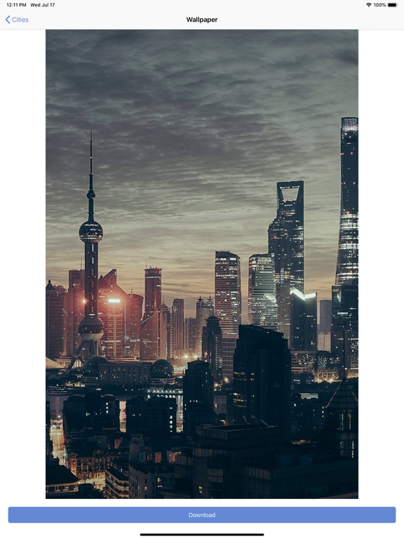 Kawaii Wallpapers Backgrounds iPad screenshot 6 - Utilities app