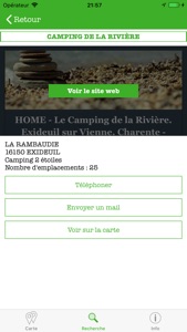 Les campings de France screenshot #3 for iPhone