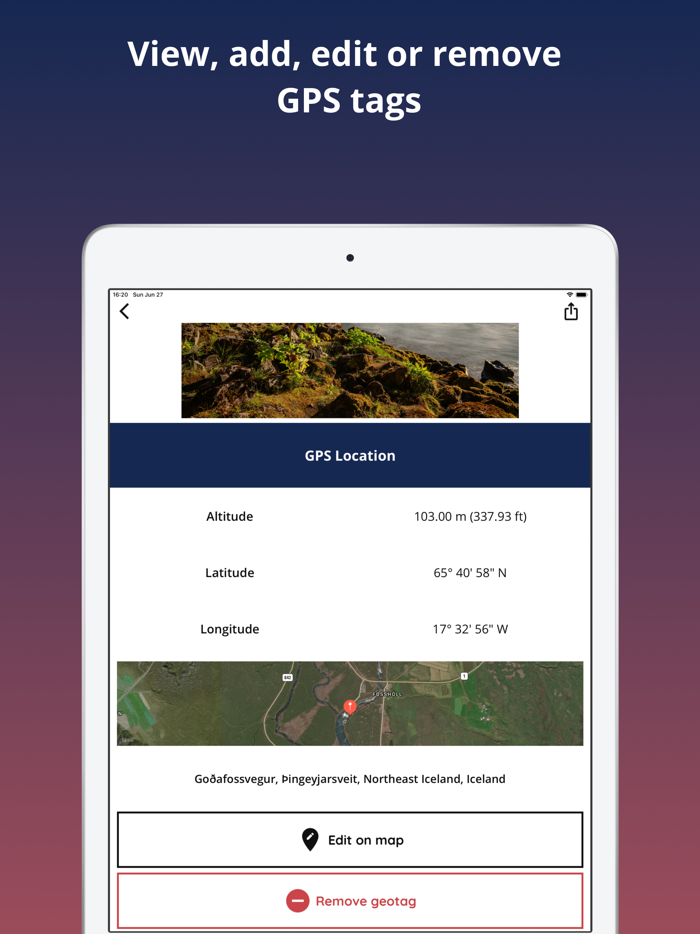 Photo Metadata Inspector