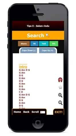 Game screenshot Chord Guitar Full Offline hack