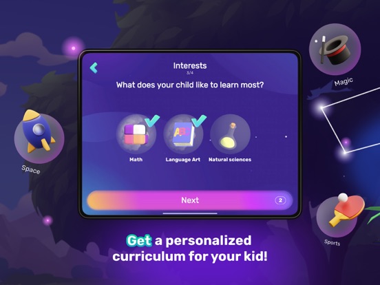 Magic Kids: learning games screenshot 2