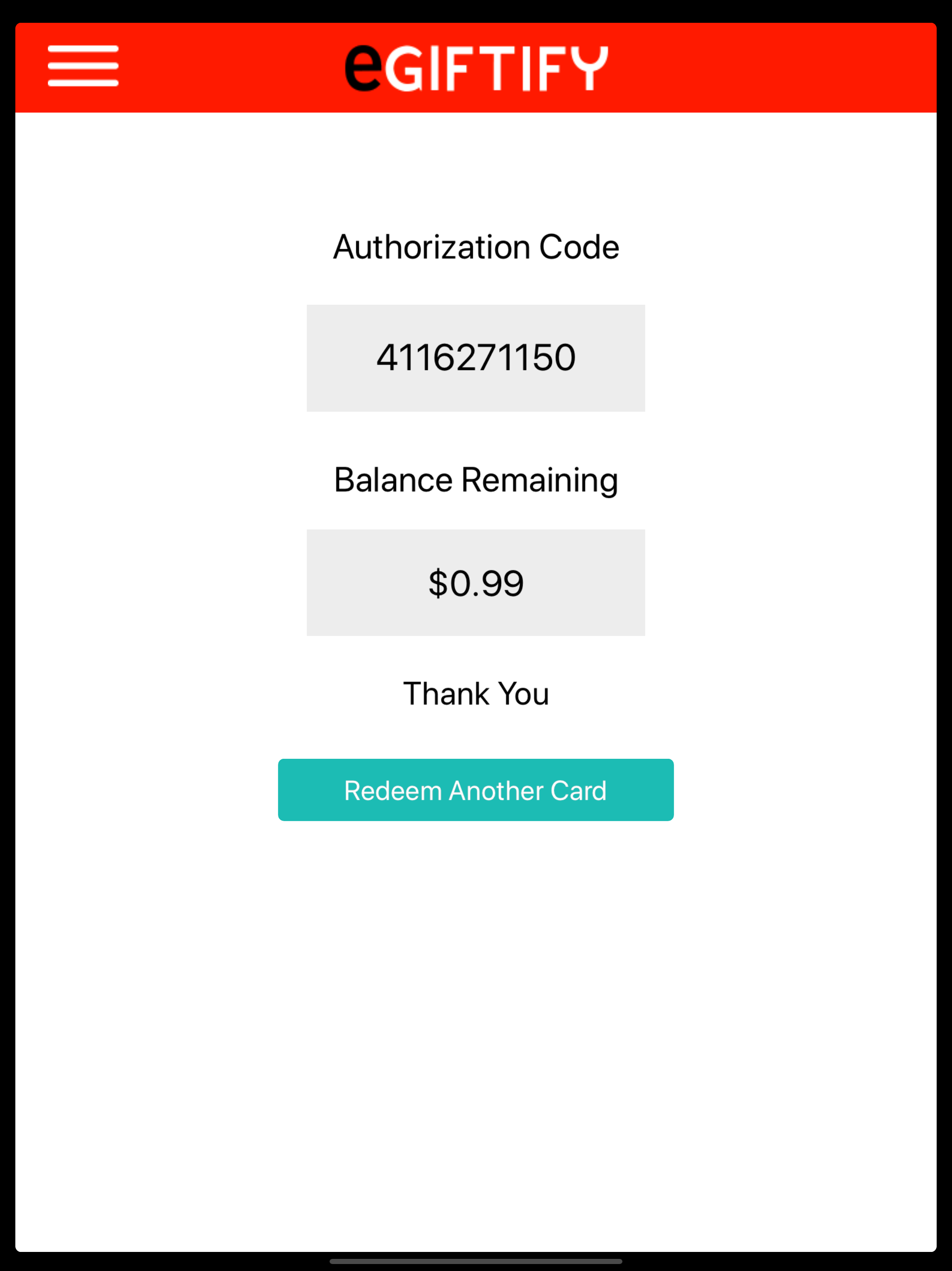 eGiftify Merchants