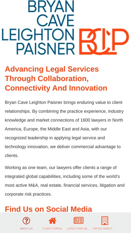 BCLP Client Connection