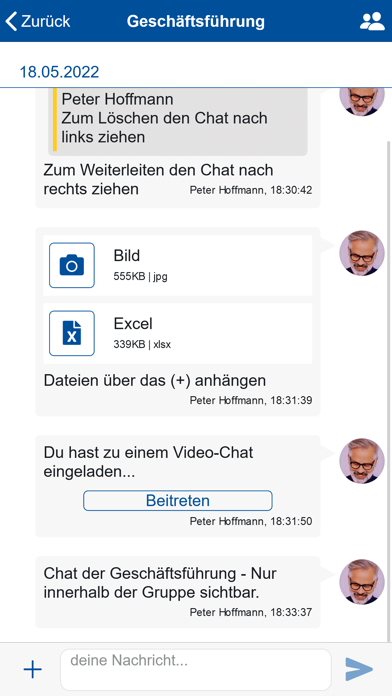 Lions-App Screenshot