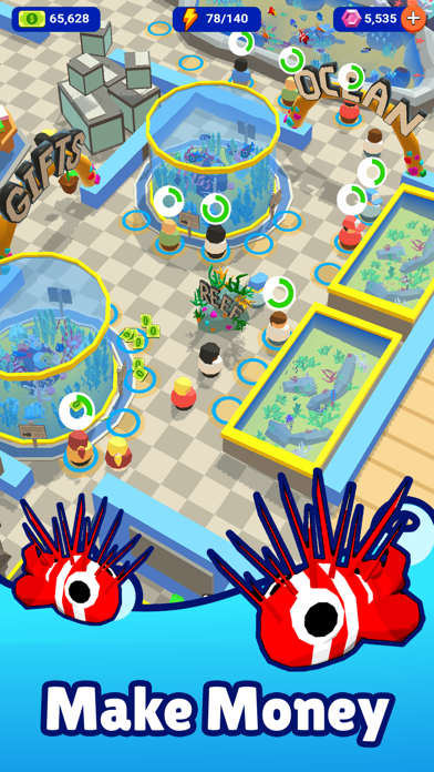 Idle Aquarium: Fish Tank Zoo Screenshot