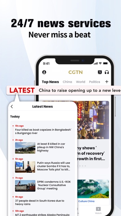 CGTN - China Global TV Network Screenshot