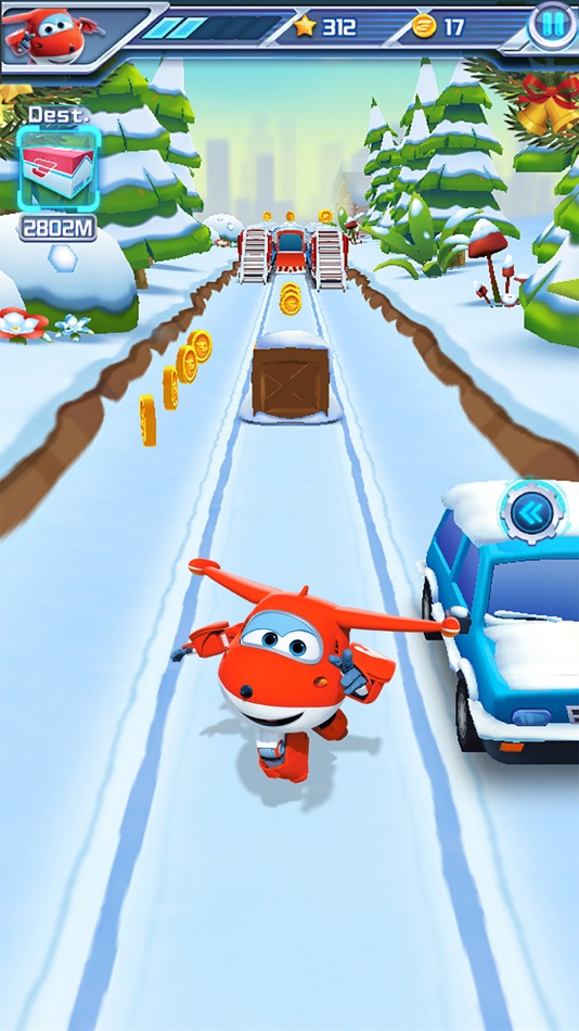 #2. Super Wings : Jett Run (iOS) โดย: 乐堂动漫信息技术有限公司
