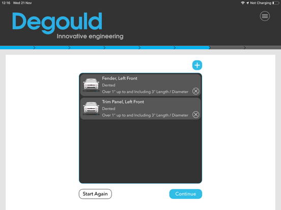 Degould DVM iPad screenshot 5 - Business app