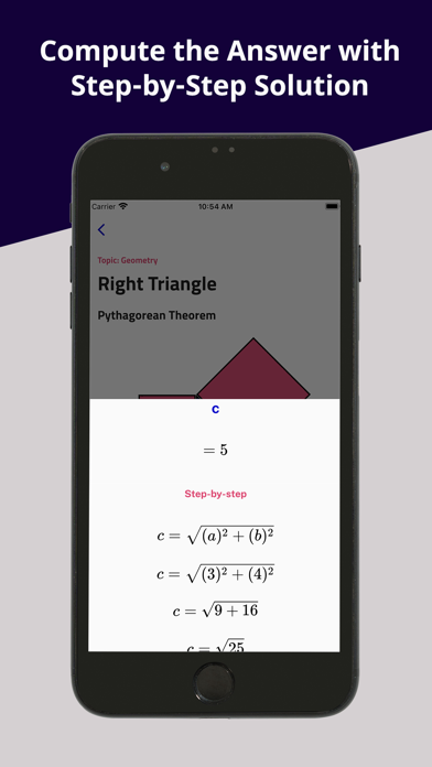 Math Wiser - Equations Library Screenshot
