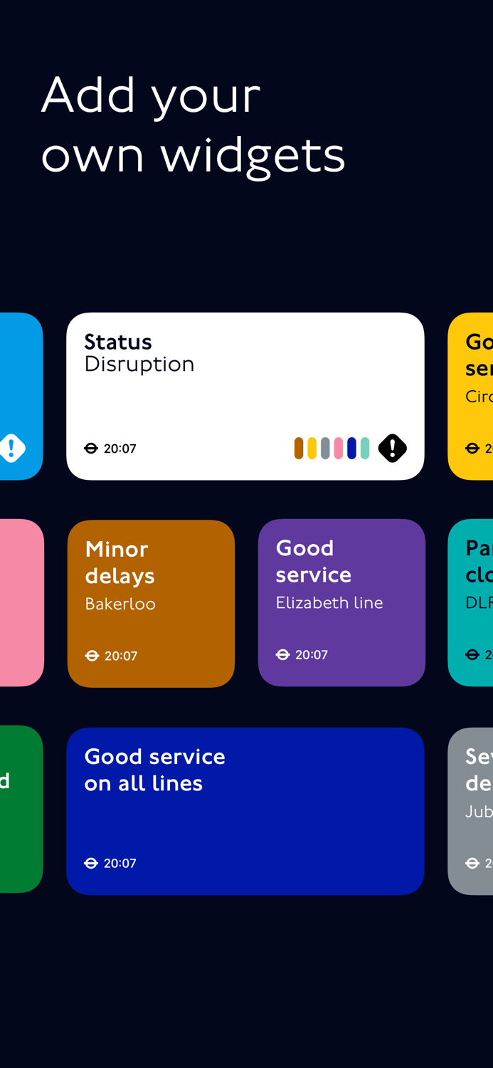 TfL Go Live Tube Bus and Rail