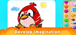 Game screenshot Coloring games for kids 2-4 hack