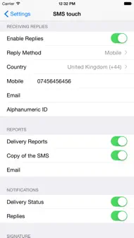 SMS touch iphone bilder 3