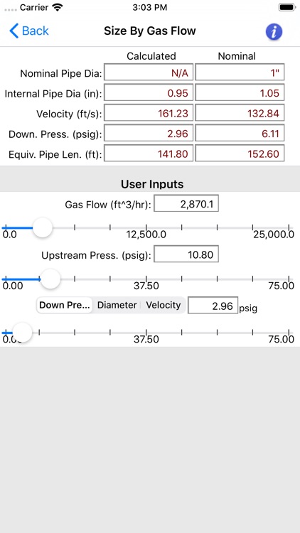 HVAC Pipe Sizer - Gas Plus screenshot-5