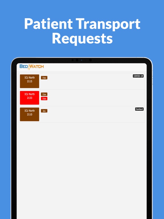 BedWatch iPad screenshot 3 - Business app