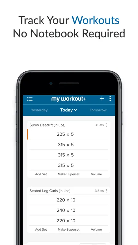 My Workout+ screenshot 1 of 7