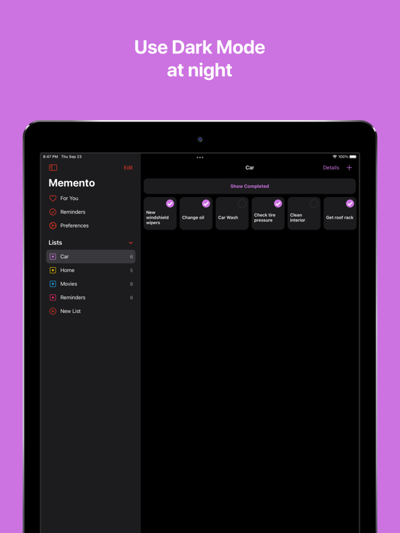 Memento: Modern Reminders Screenshots