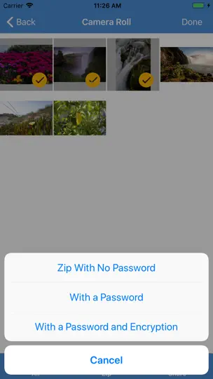 IZip Pro -Zip Unzip Unrar Tool iPhone Ekran Görüntüsü 5
