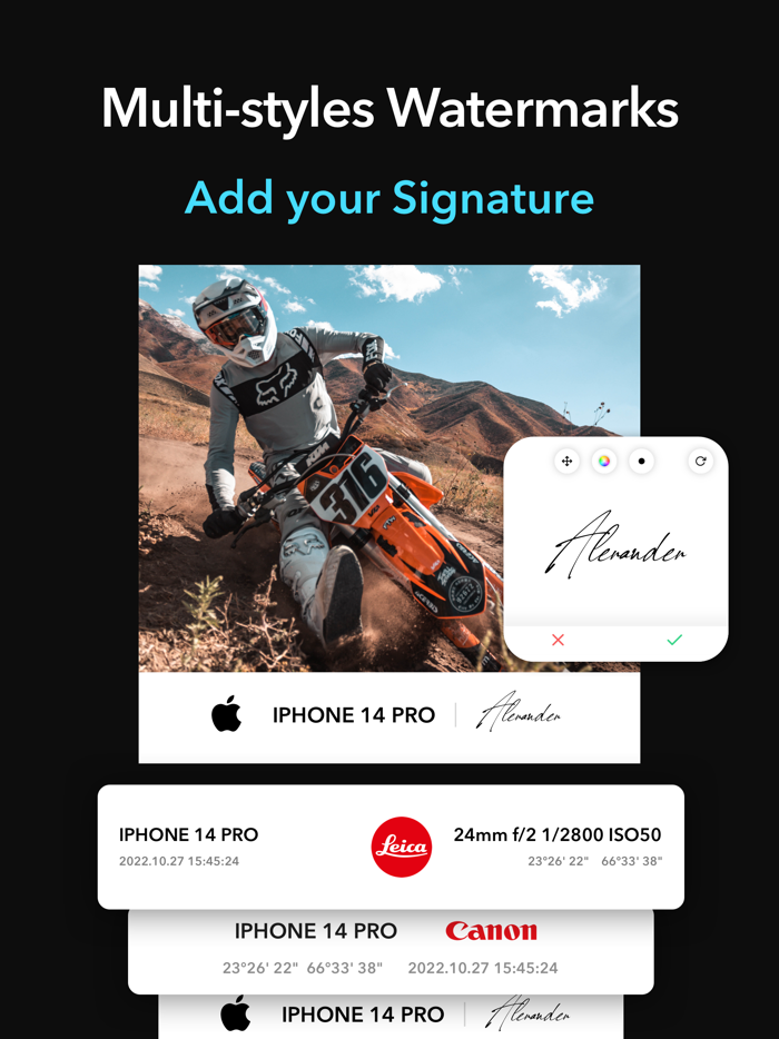 Camera Kit Watermark Maker