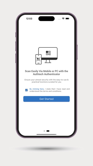 Screenshot 3 of AuthTech Authenticator App