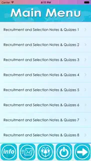 recruitment & selection q&a iphone screenshot 1