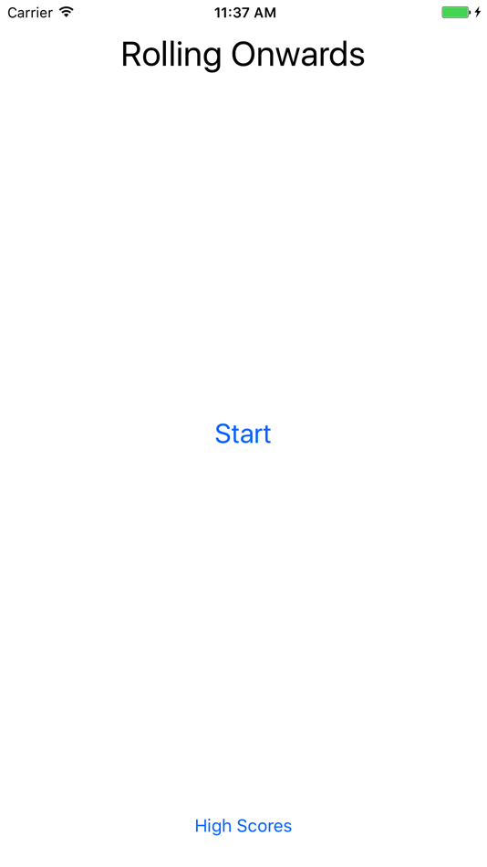 #1. Rolling Onwards (iOS) By: Ezra Bergstein