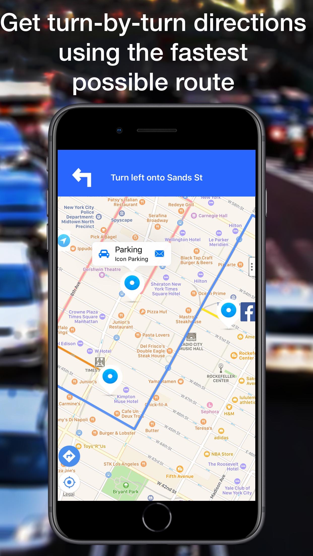 Traffie Navigation & Traffic screenshot 3
