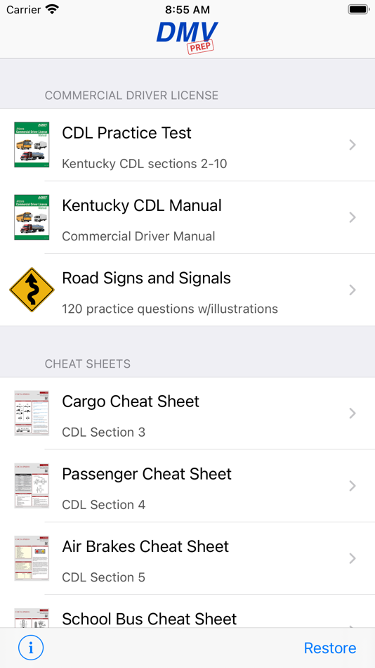 Kentucky CDL Test Prep - 6.0 - (iOS)