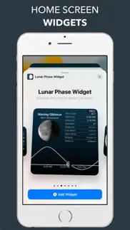 lunar phase widget iphone screenshot 3